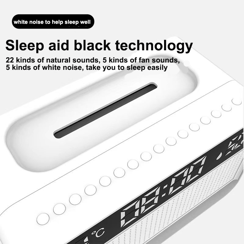 Best Sell 2023 New Product Bluetooth Speaker Clock Aromatherapy Humidifier