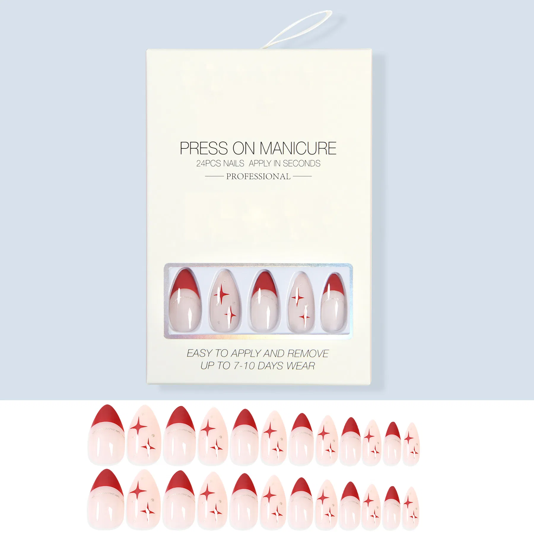 Wholesale Cured Gel Nail Strips, Real Nail Art Stickers, Long Lasting & Waterproof for Women
