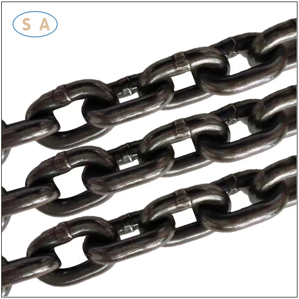 Подъемная цепь круглая стальная для конвейера и элеватора