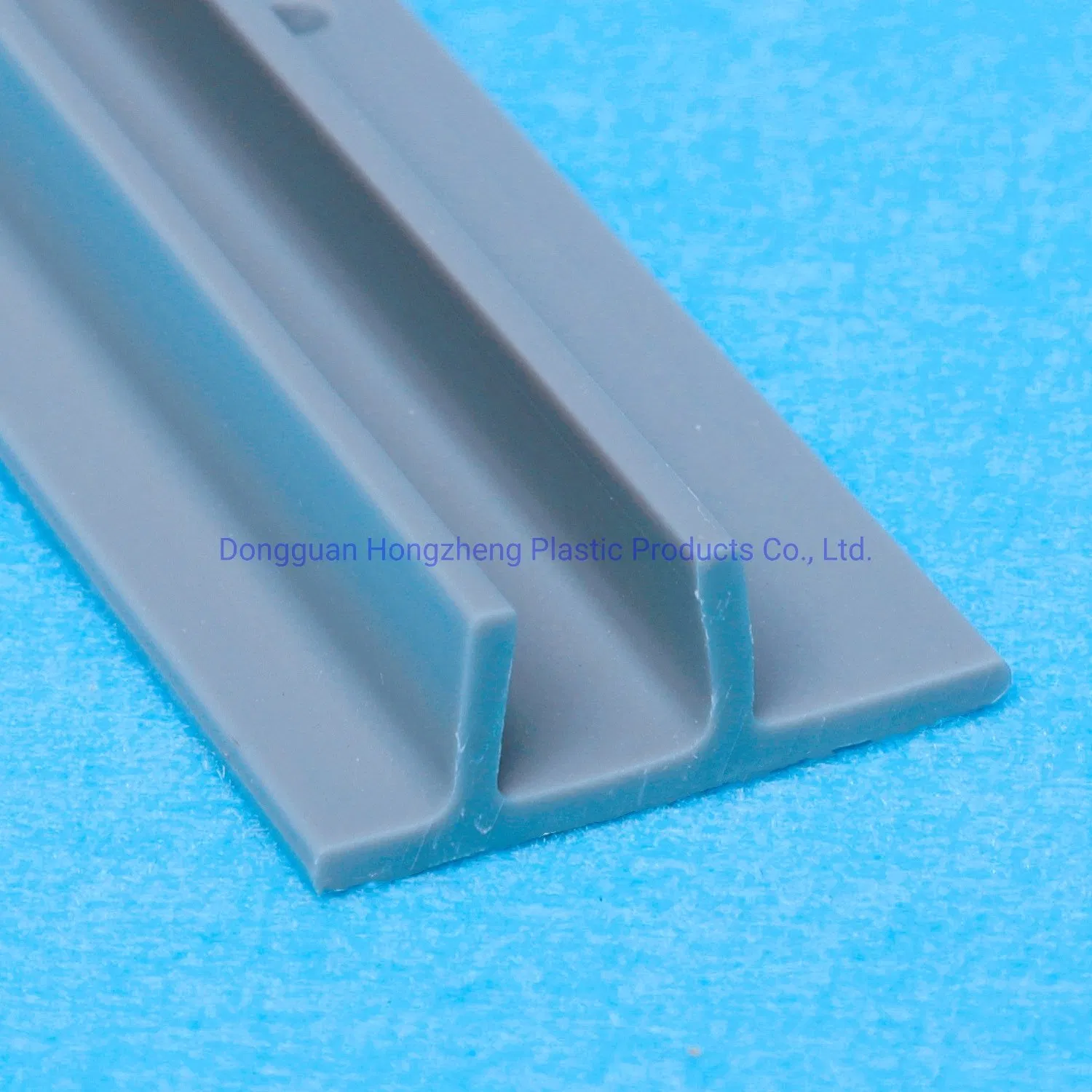 ABS / PVC/UPVC /PS /PE/PP/PC Plastic Rigid Extrusion Profile for Refrigerator Parts