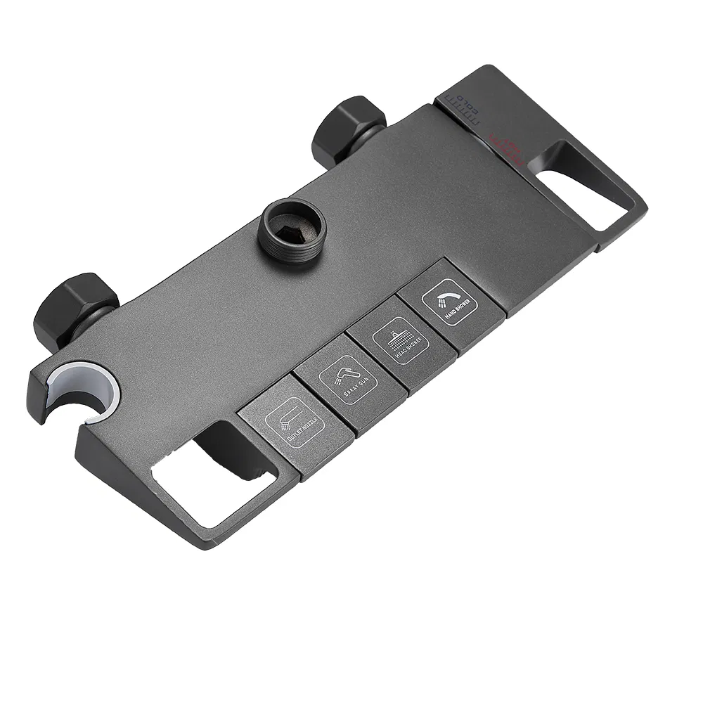 Brass Digital Display Screen Shower Set with Four Functions