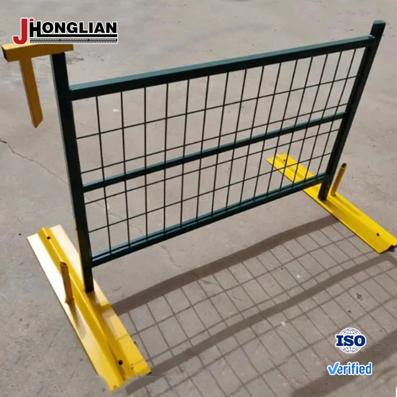 Wholesale PVC Coated Canada Portable Removable Temporary Fence Panel