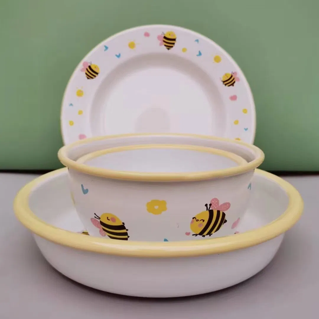 Enamel Set/Dinner Ware/Table Ware/Comping Set