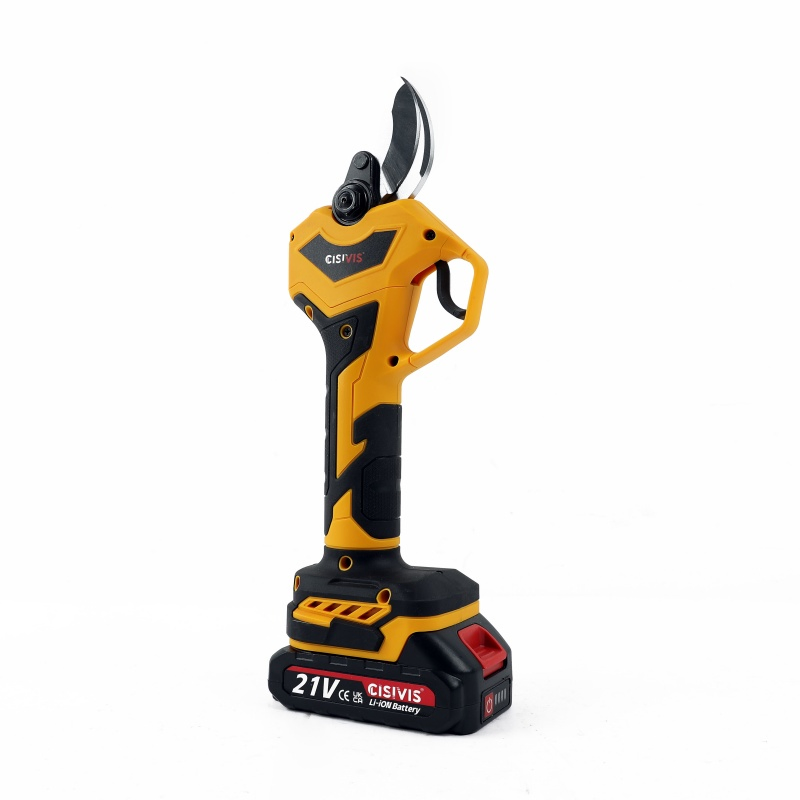 Cisivis 3.5cm Compact Portable Pruning Shears with LED Light for Precision Cutting in Low-Light Garden Environments