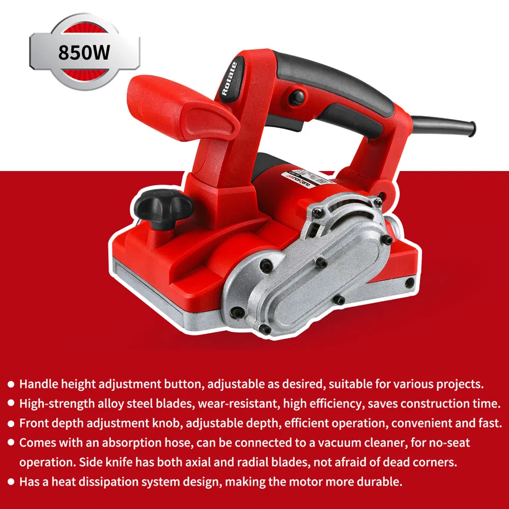 Qy-1002p 850W 100mm 30mm Wall Cutting Machine Electric Planer
