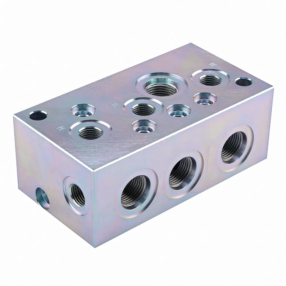 Гидравлический блок клапанов из алюминия для сельхозтехники