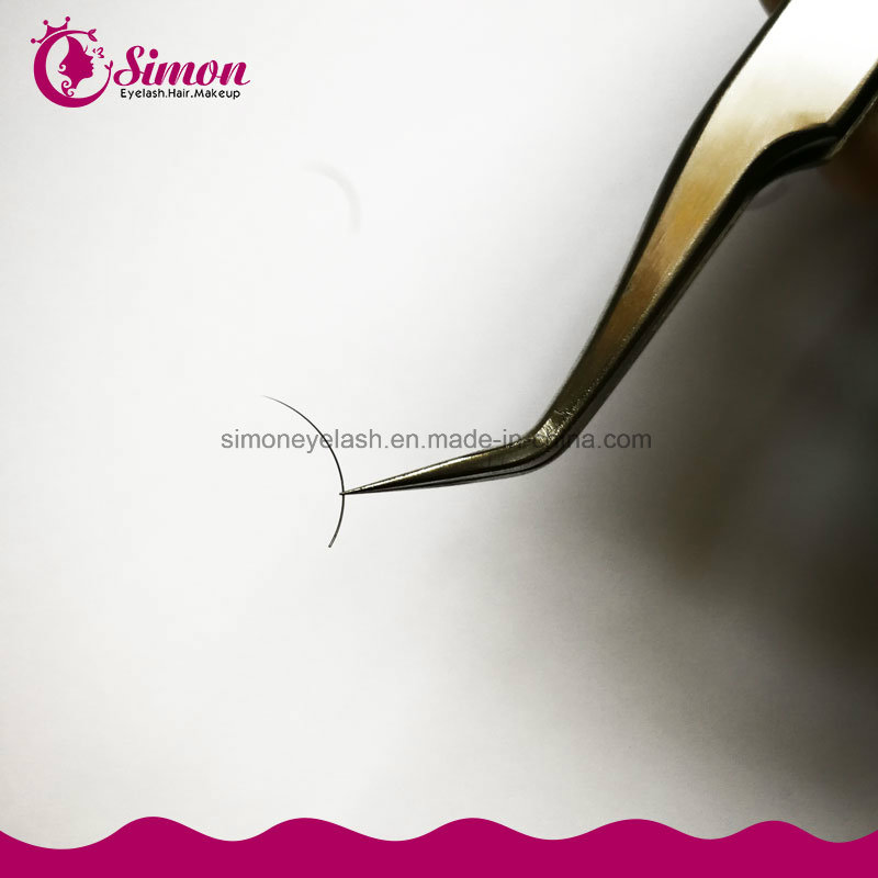 Top Quality Satin Eyelash Clip Russian Volume Extension Tweezers St12