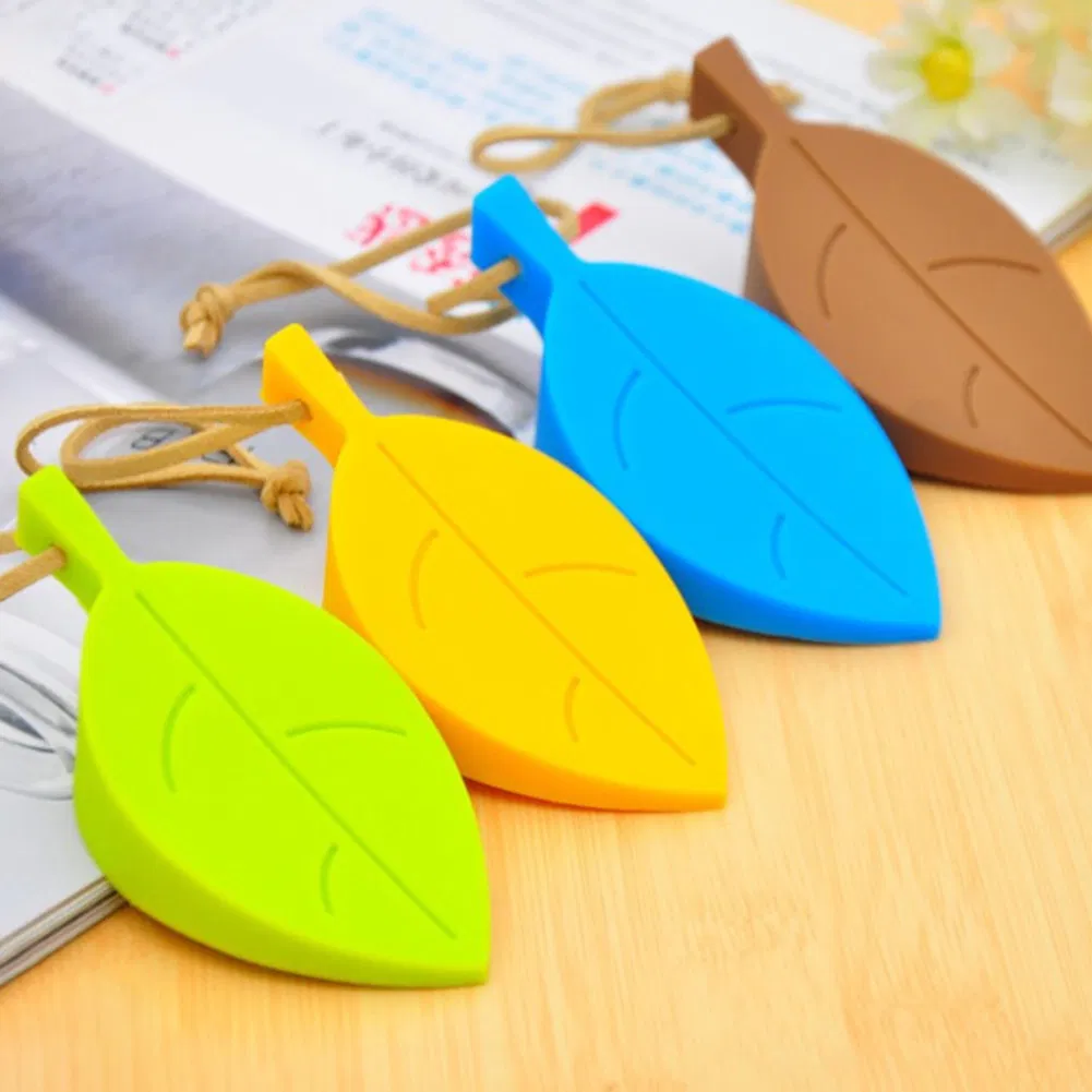 Creative Leaves Shape Silicone Door Block Children Anti-Folder Hand