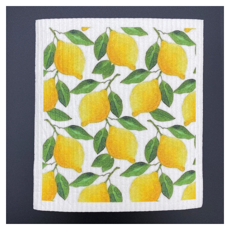 Esun Home Cleaning Product Degradable Lazy Absorbent Kitchen Cellulose Sponge Cloths Swedish Dishcloth