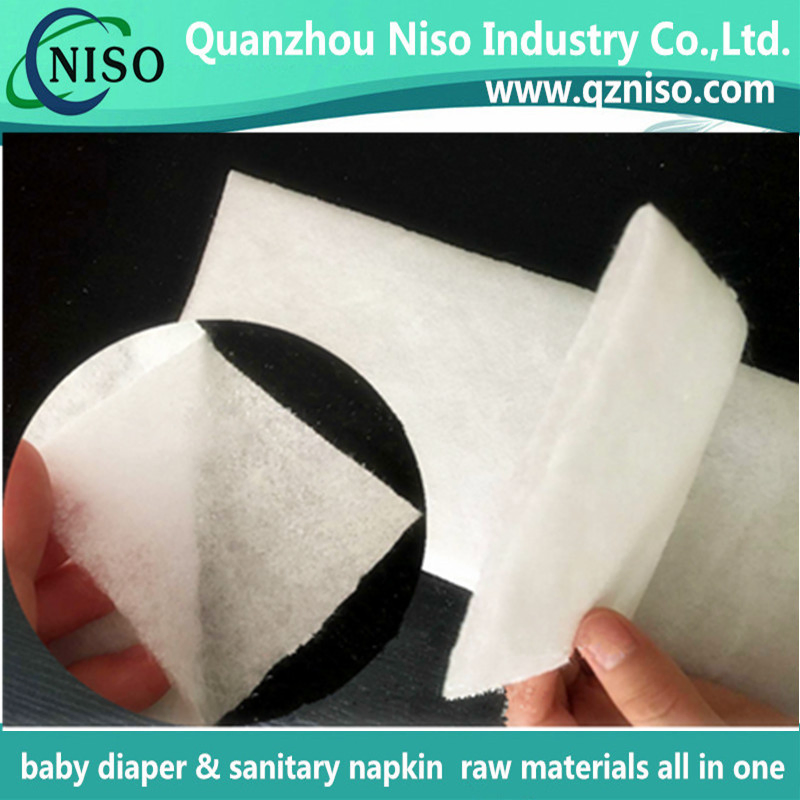 Airlaid Absorbent Paper for Baby Diaper Raw Materials Sap Paper