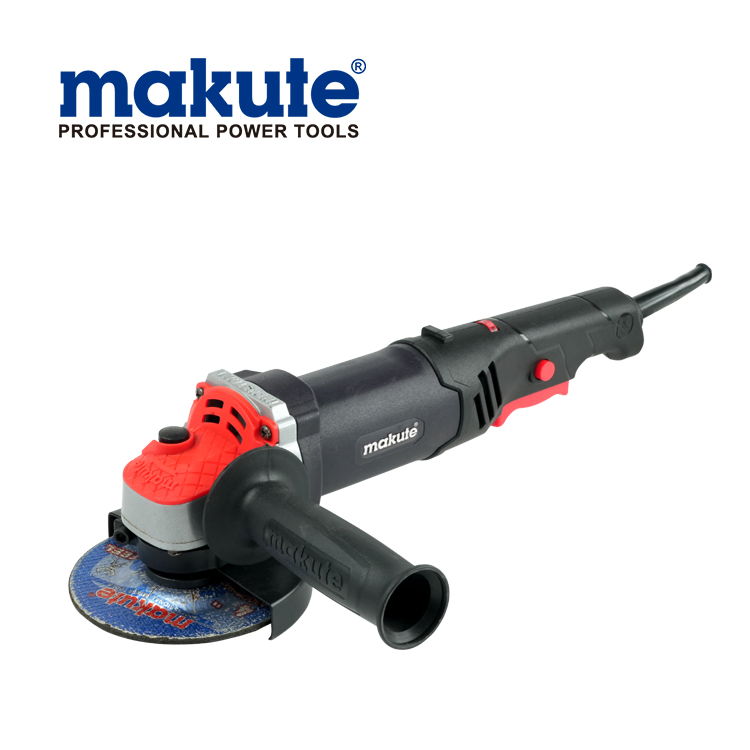 Makute 100mm 115mm 125mm Variable Speed Adjustment Long Handle Angle Grinder
