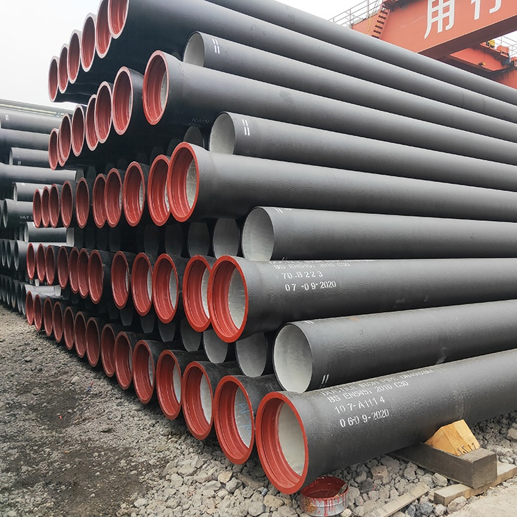 China Large Diameter 1800mm Tyton Joint Ductile Cast Iron Pipe En545