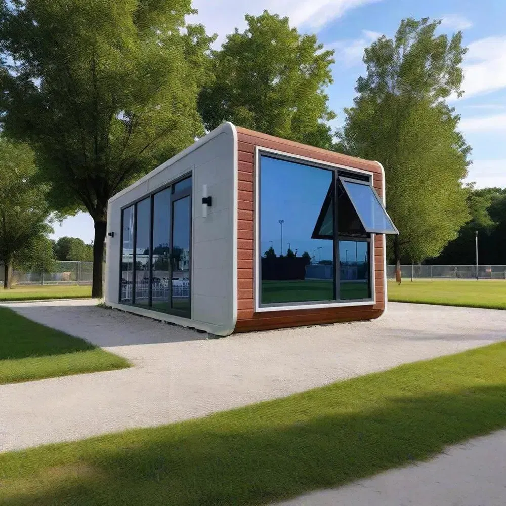 CE&ISO Certification Supplier Prefab Modular Detachable Mobile Portable Apple Cabin House for Global Developer Turnkey Project One Stop Solution House for Sale