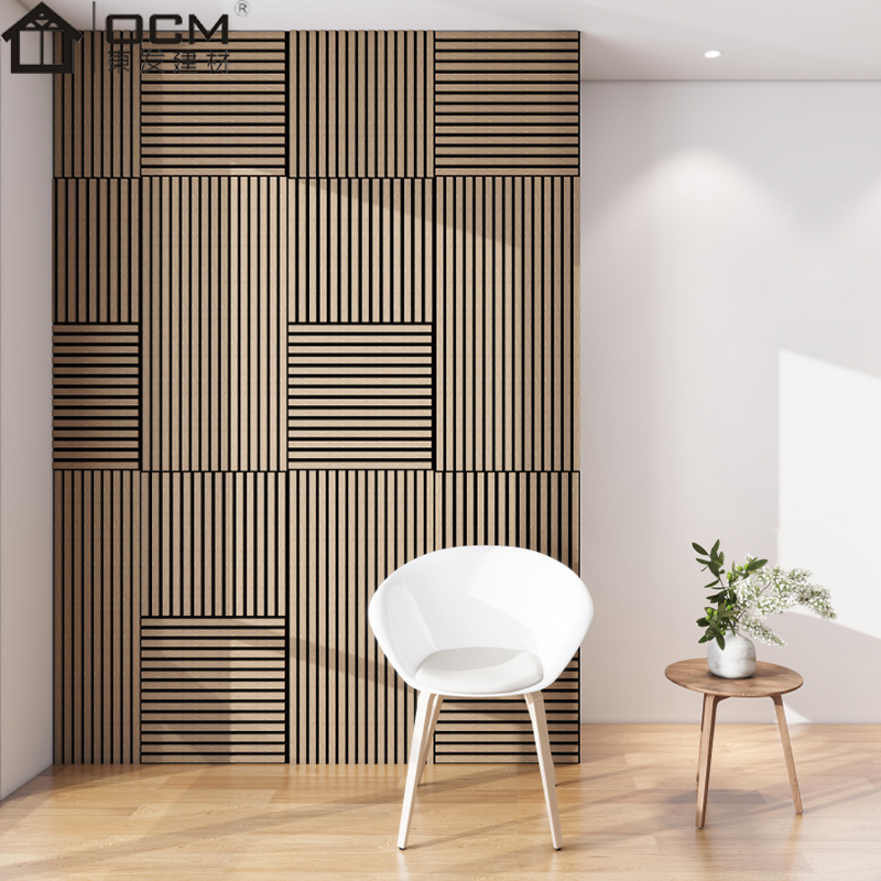 Wholesale Fireproof Acoustic Grille Panels Office/Hotel Wall/Ceiling Soundproofing Custom Sizes Free Samples