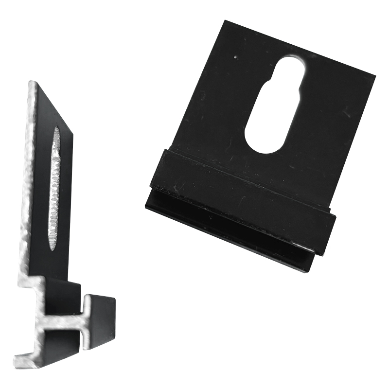 Aluminium Thin Sheet Clamp Ceramic Wall Hardware Ceramic Cladding Fixings