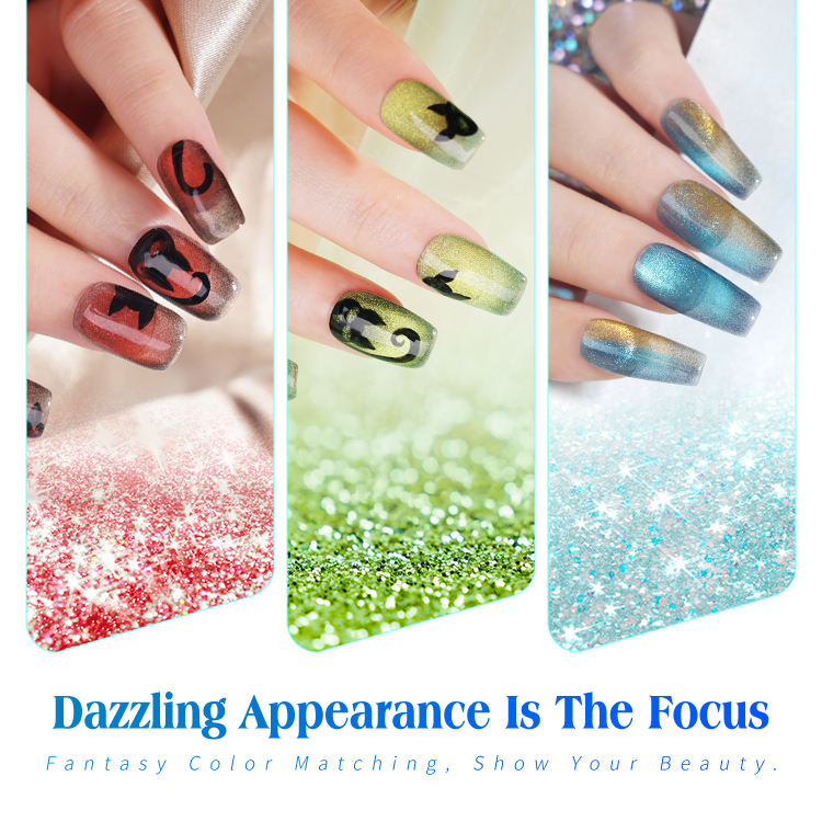 Fantasy 9d Cat Eye Gel Polish Free Sample Wholesale Nail Polish UV LED Gel OEM Soak off Gel Polish