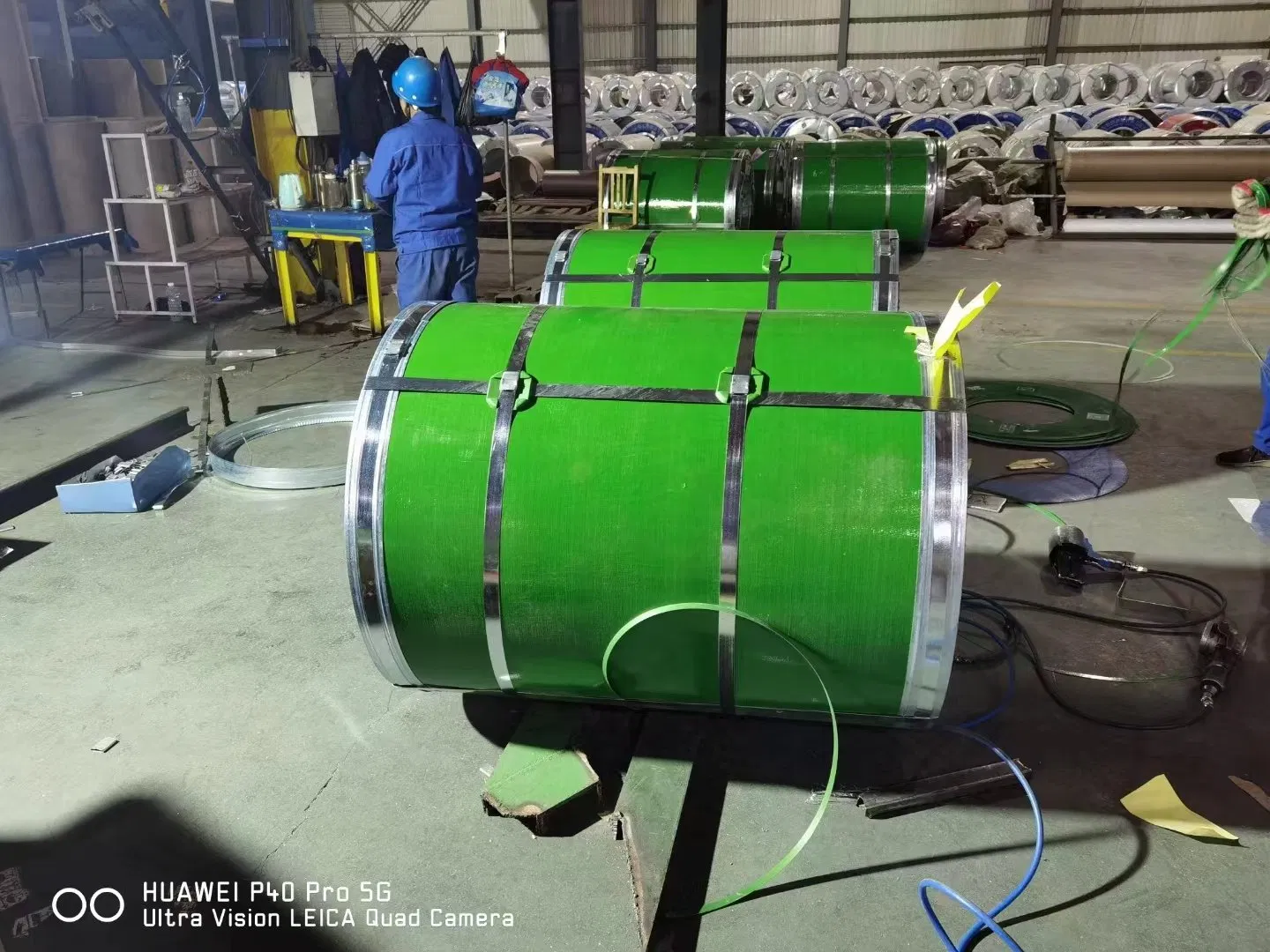 PPGI Steel Coil with Width 914mm, Dx51d, Prepainted Steel Coil