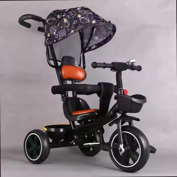 China Wholesale Price Top Selling 4 in 1 Baby Tricycle / Baby Stroller
