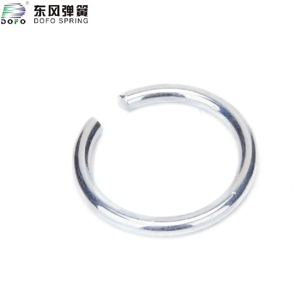 Brushed Nickel Iron Curtain Rings for Brackets