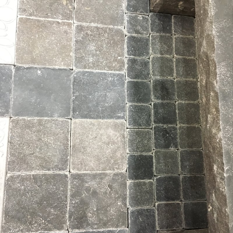 Honed Bluestone Blue Limestone Paver Chinese Lime Stone Price for Outdoor Floor Tile