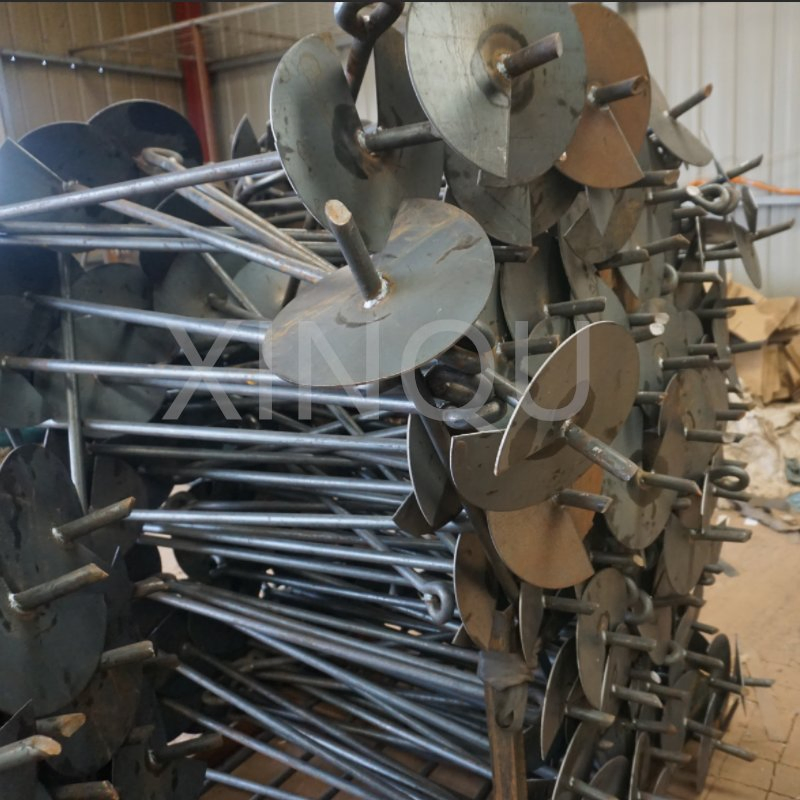 Стальной спиральный якорь-грунтозацеп 15 дюймов