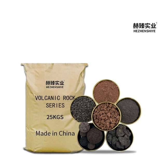 Volcanic Rock for Abrasive Tools Construction Mortar Sound Insulation Engineering Landscape Pavement