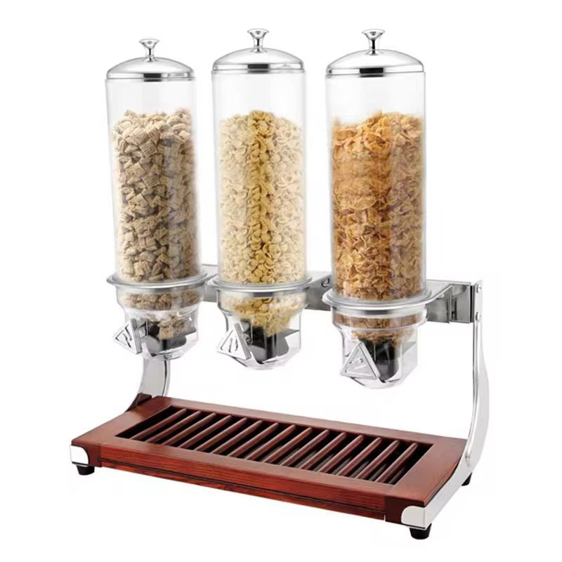 Modern Furniture Restaurant Supplies Dining Room Furniture Tableware Buffet Display Grain Dispenser