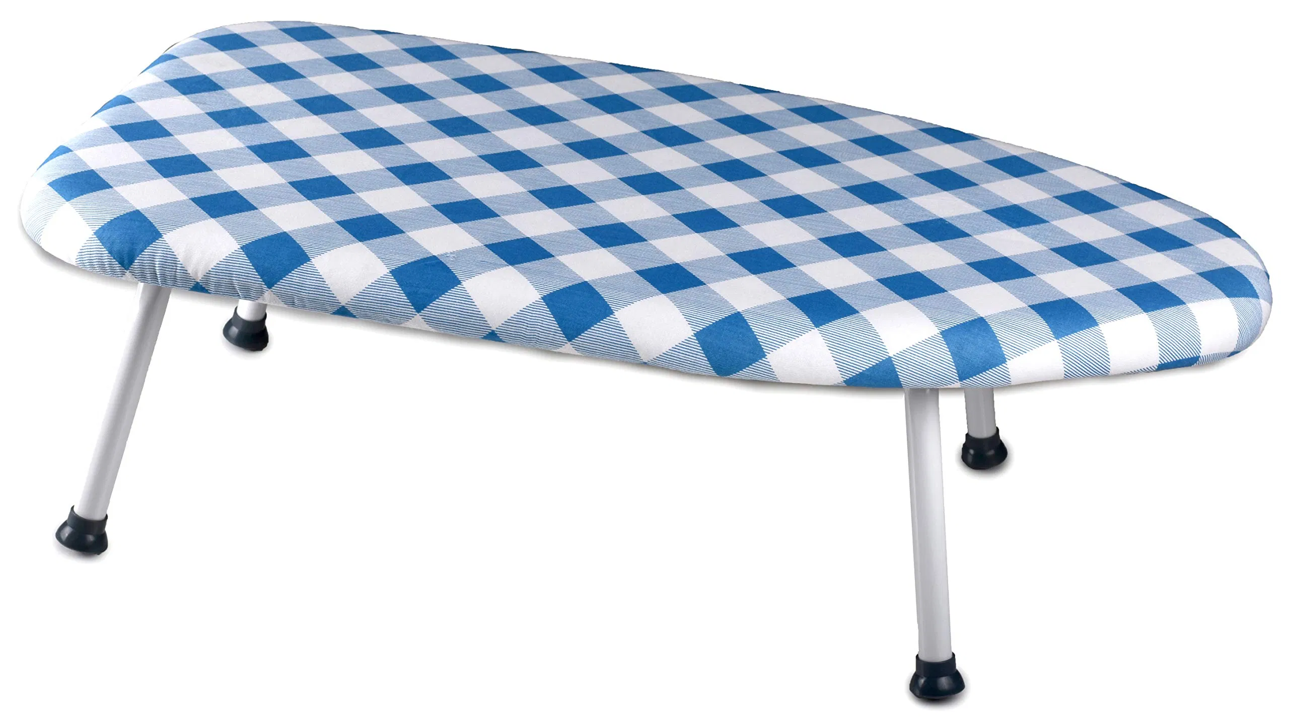 Space Saving Tabletop Ironing Board Folding Legs Padded Scorch Resistant Washable Cover
