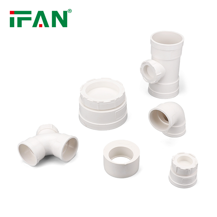 Ifan Wholesale UPVC Fittings 110mm Cross PVC Fitting GB UPVC Pipe Fitting