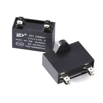 Air Conditioner Parts Fan Capacitor for Air Conditioner Starting Capacitor Cbb61 Long Life Good Quality