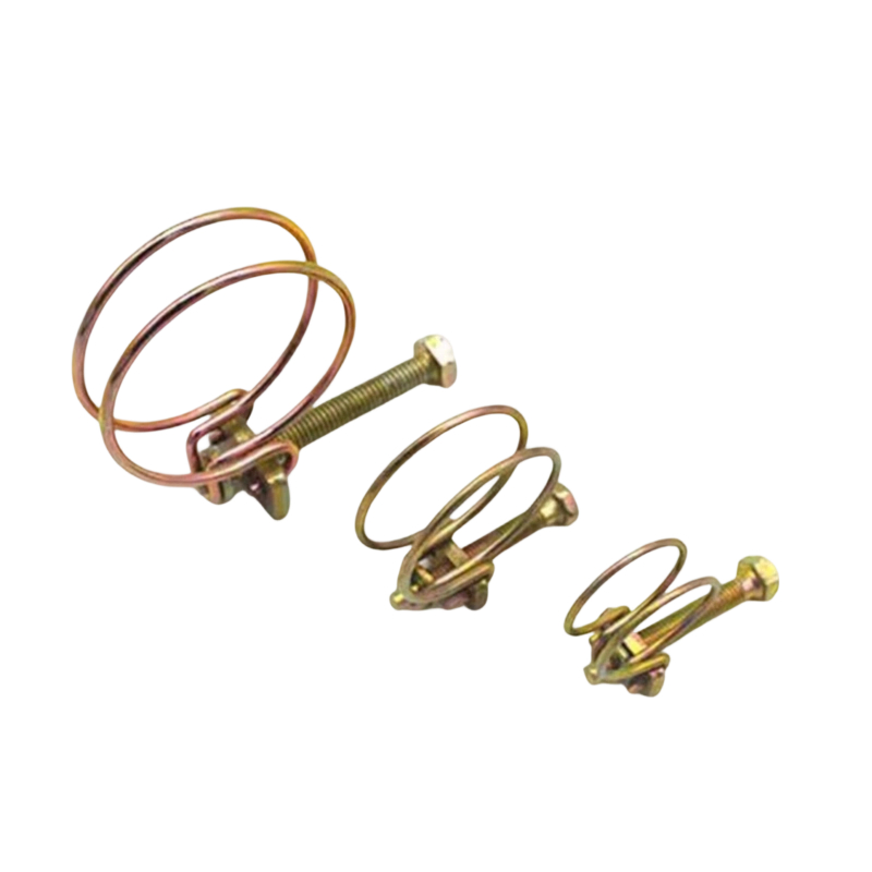 Durable Rustproof Double Wire Hose Fastener for Secure Connections
