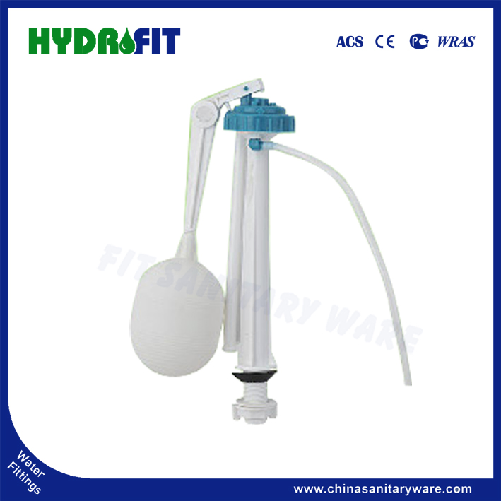 Single Push Side Pull Water Inlet Caliber 1/2" or 7/8" Bathroom Toilet Water Tank Accessories Flush Valve (FP3504)