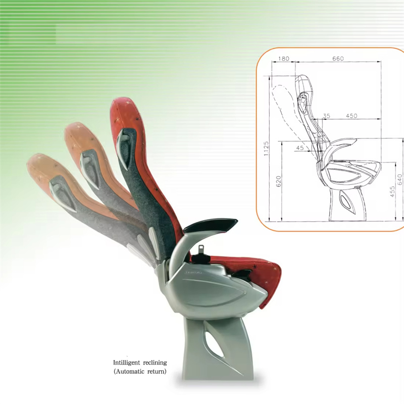 Автоматическое откидное кресло для туристического автобуса класса люкс