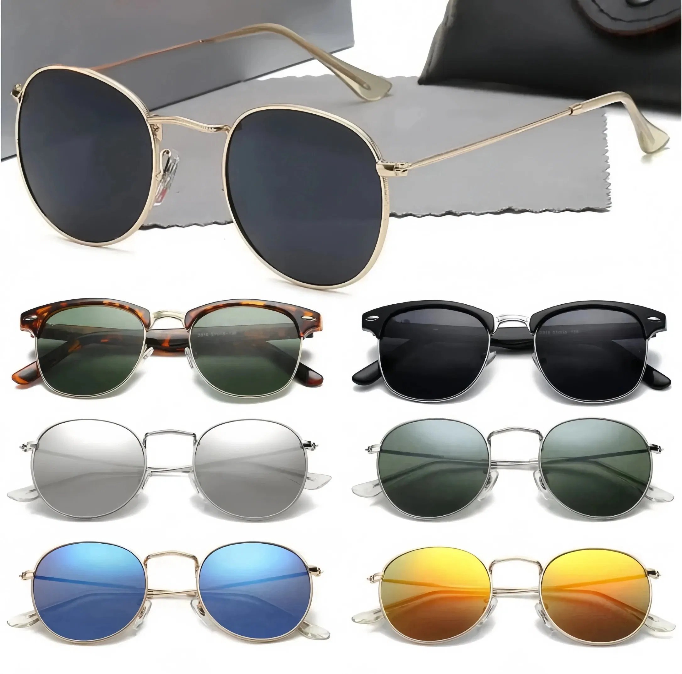 2024 Designer Mens Wearing Fashion Hot Selling Senior Eyewear for Women Eyeglasses Frame Vintage Metal Sun Glasses Luxury Sunglasses