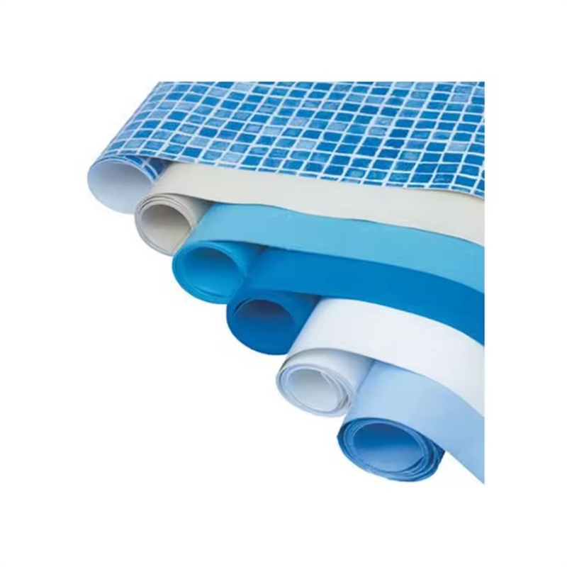 UV Resistant Blue PVC Swimming Pool Plastic Vinyl Liners for Above and Below Ground Pools