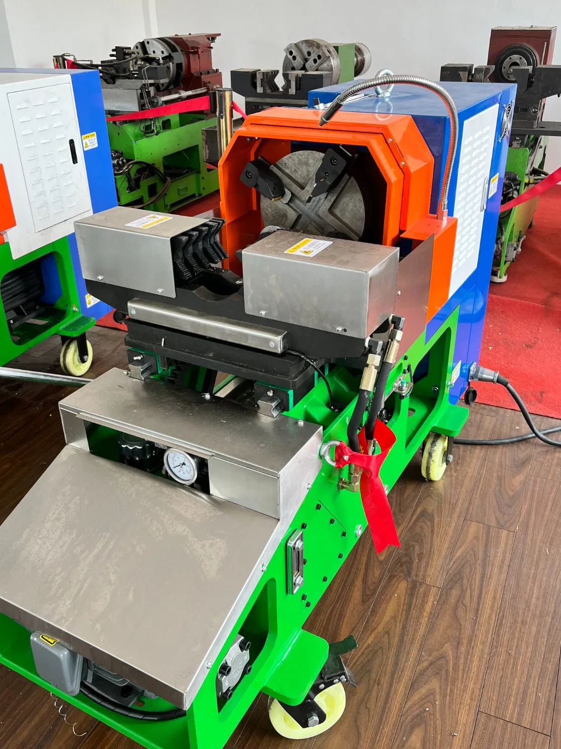 Reliable Heavy Duty Frequency Conversion Power Threader for Plumbing Projects