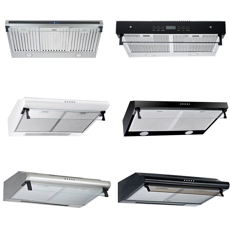 Premium Kitchen Appliance Efficient Discount Range Hood with Smoke LED and Custom Logo for Powerful Smoke Extraction