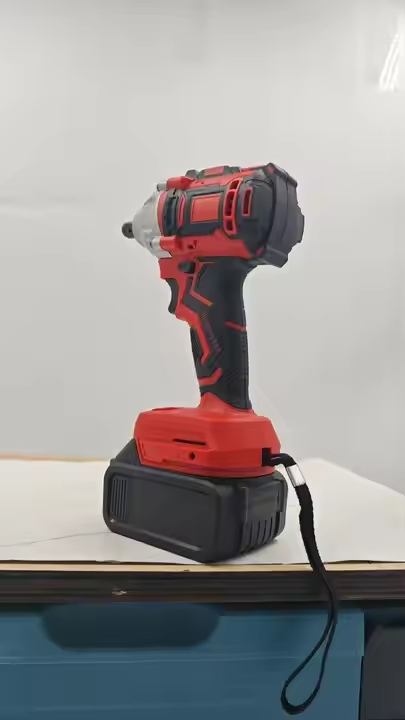 Аккумуляторный гайковерт-дрель 21В, двойной, ударный