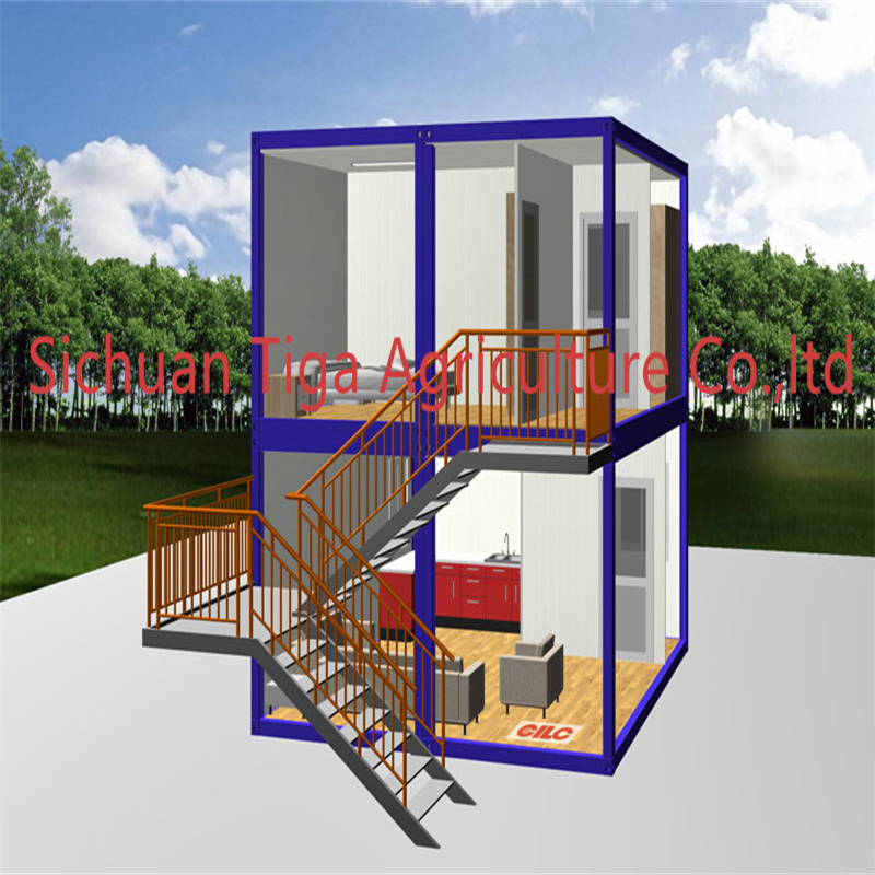 Prefab Custom Mobile Shipping Bar Coffee Shops Container Restaurant Commercial and Industrial Storage Container for Sale