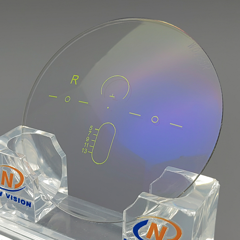 High-Quality 1.56 Professive Blue Cut CSD Super Blue Anti-Glare Customized Eyeglasses Lens