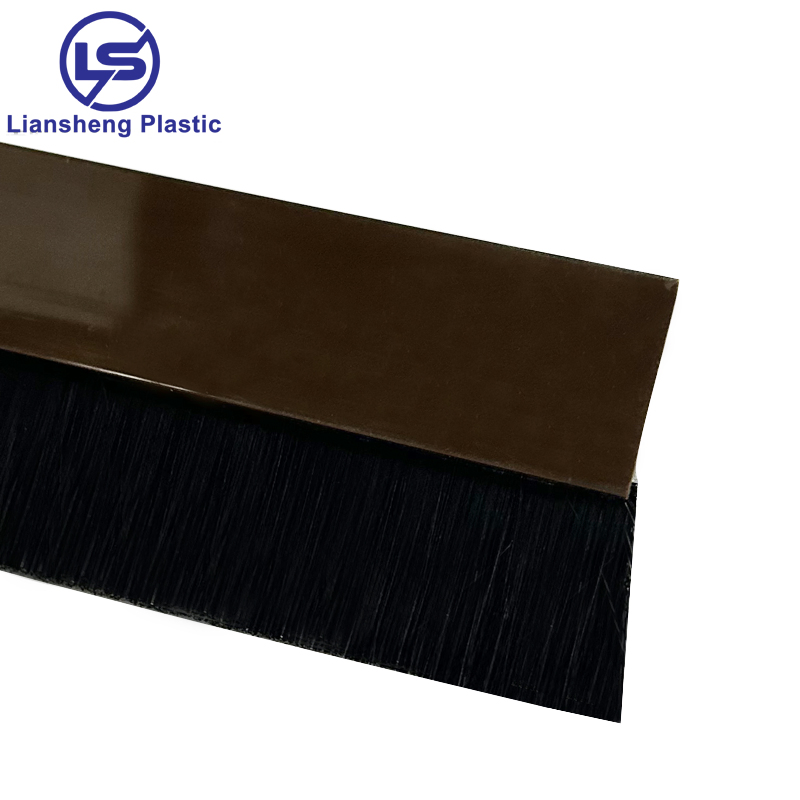 Adhesive Door Bottom Brush Self-Adhesive Brush Sealing Strip Weather Strip Door Sweeper