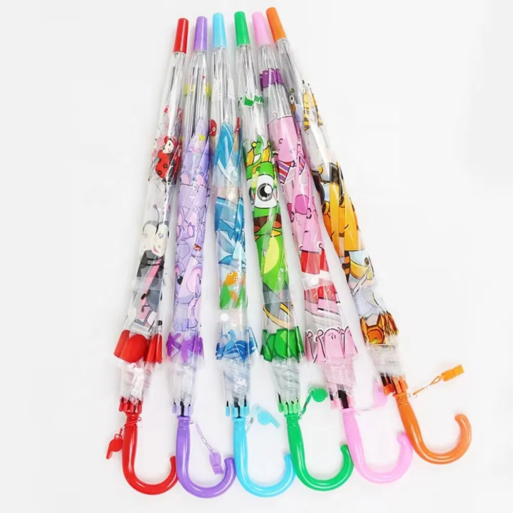 Детские автоматические зонты с ярким принтом