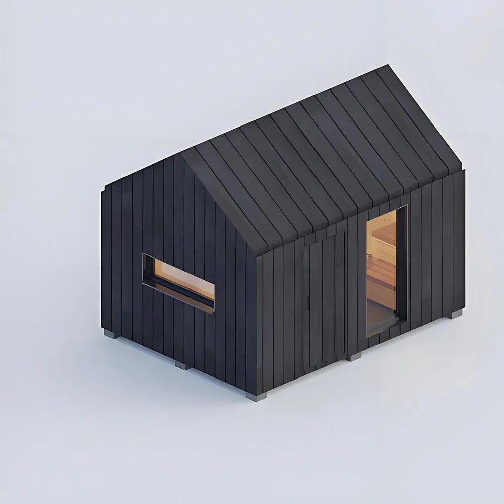 Премиальная сауна из кедра с утеплением