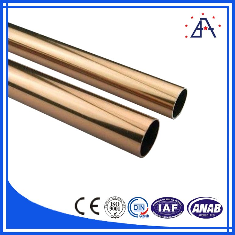 Anodized 6063 T5 ISO Aluminum Cigar Tube