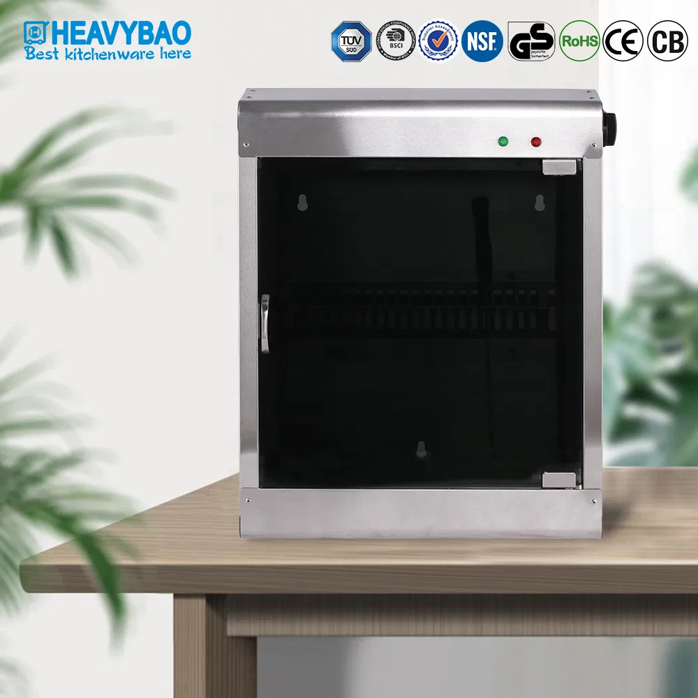 Heavybao Electric UV Disinfection Knife Sterilizer Box for Knife Fork