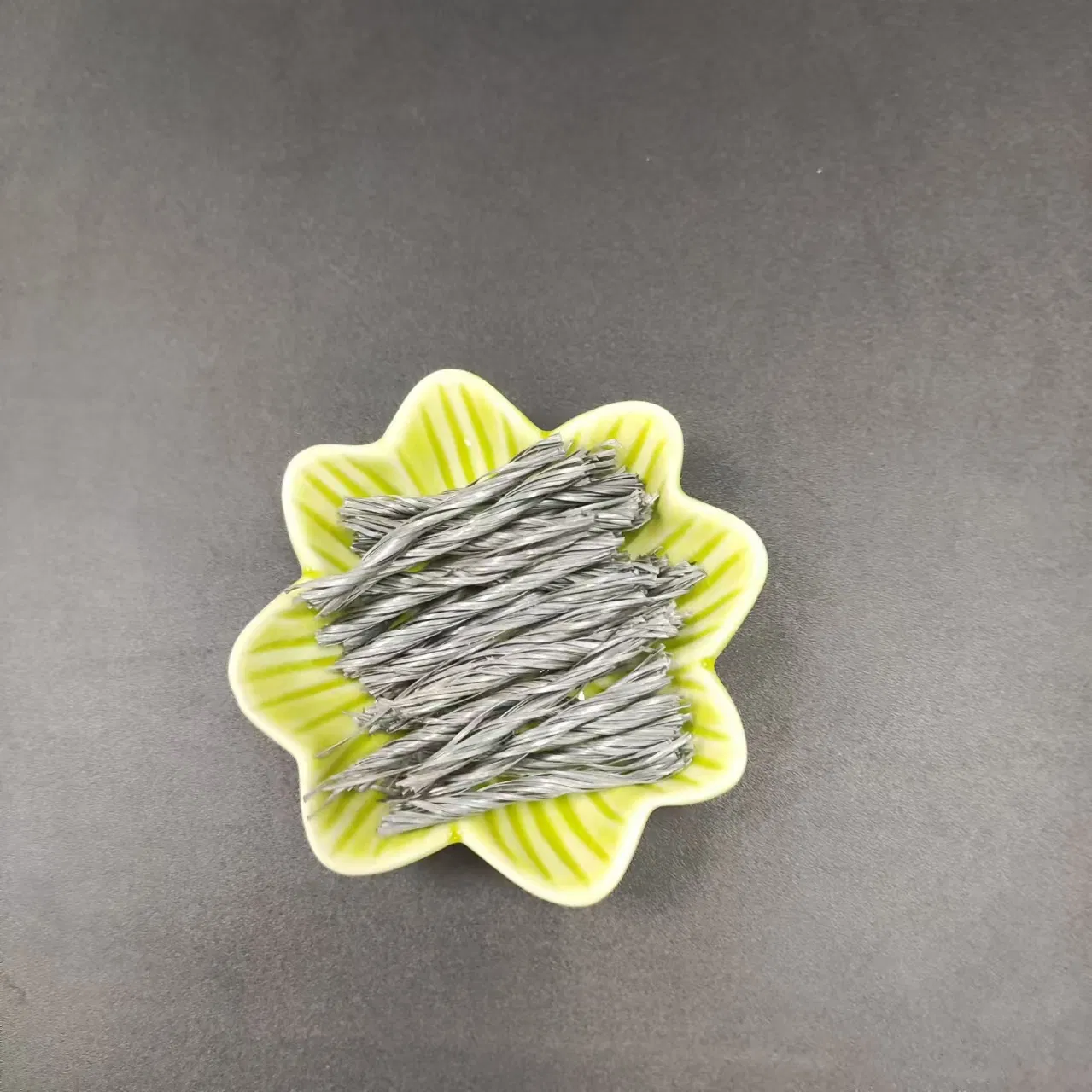 Easy Dispersing and Blending PP Twisted Bunchy Form Fiber for Construction