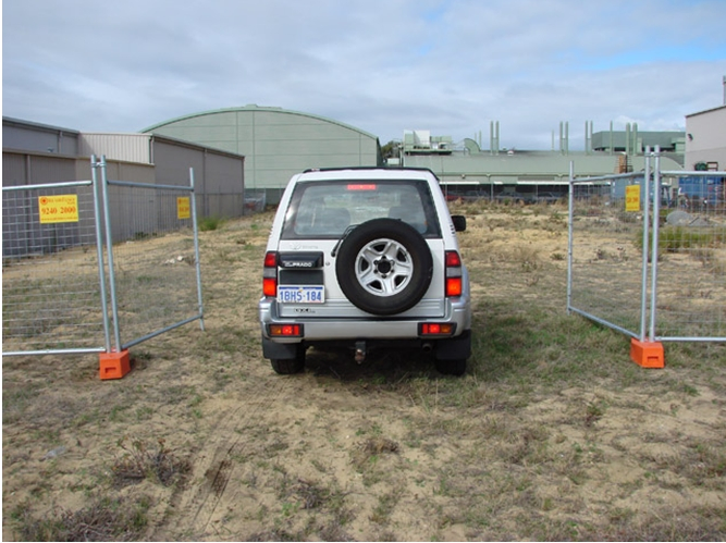 Easily Assembled Waterproof Customized Eco-Friendly Australia Temporary Fence Temp Fence Panels