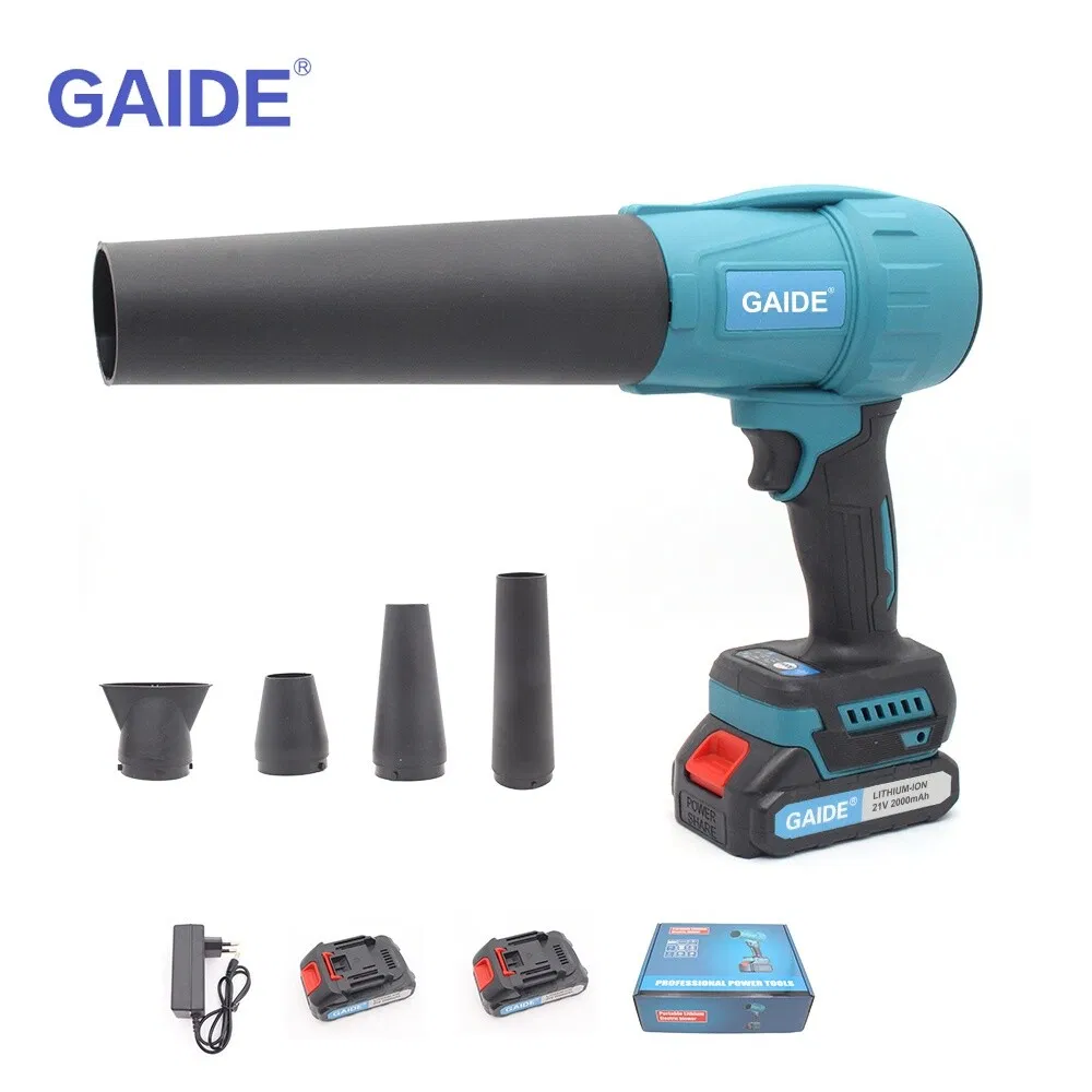 Lithium Battery Power Leaf Blowing Machine Portable Cordless Blower