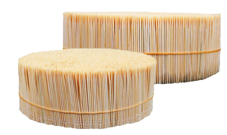 Disposable China Made Natural Toothpick Flag