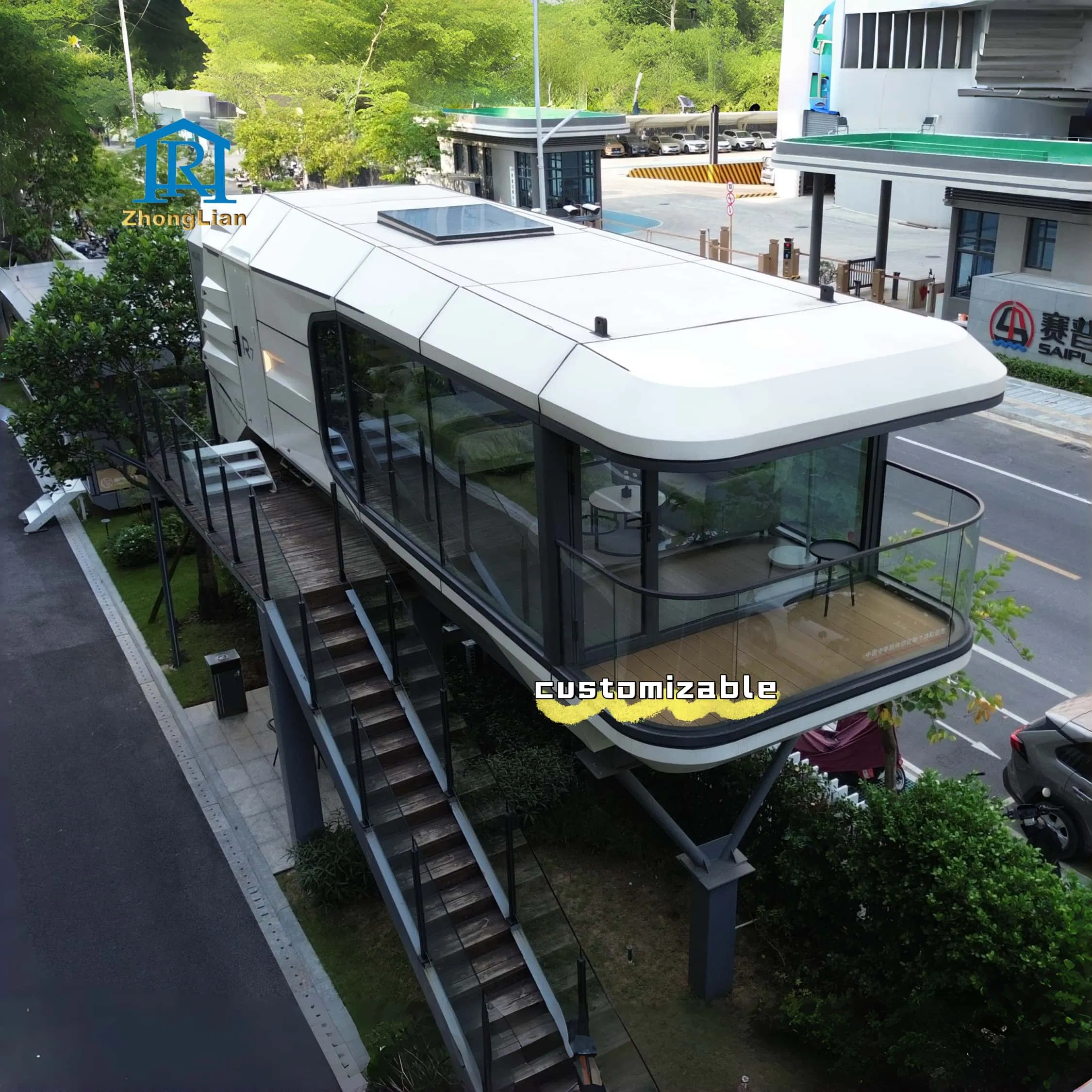 Factory Price Luxury Capsule House Modern Prefab Modular House